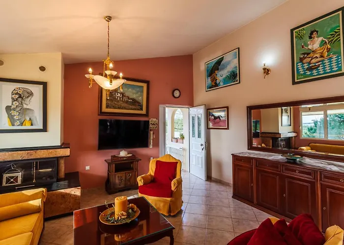 Vila Vlassoula - Beachfront Luxury With Private Pool & Garden Heaven