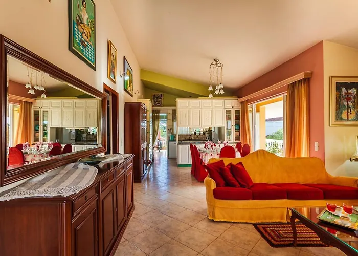 Vlassoula - Beachfront Luxury With Private Pool & Garden Heaven *