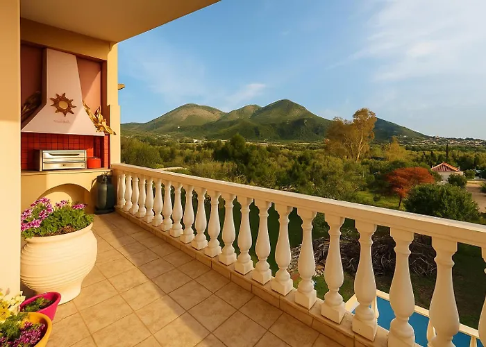 Vlassoula - Beachfront Luxury With Private Pool & Garden Heaven