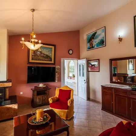 Villa Vlassoula - Beachfront Luxury With Private Pool & Garden Heaven