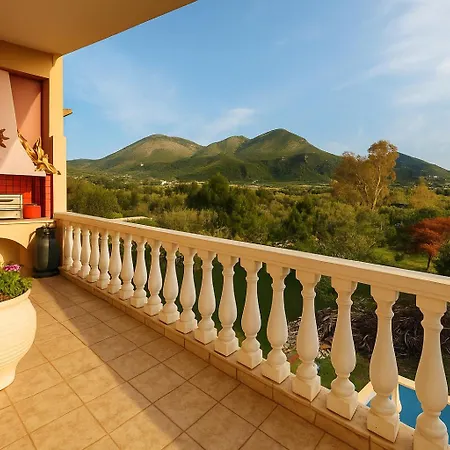 Vlassoula - Beachfront Luxury With Private Pool & Garden Heaven