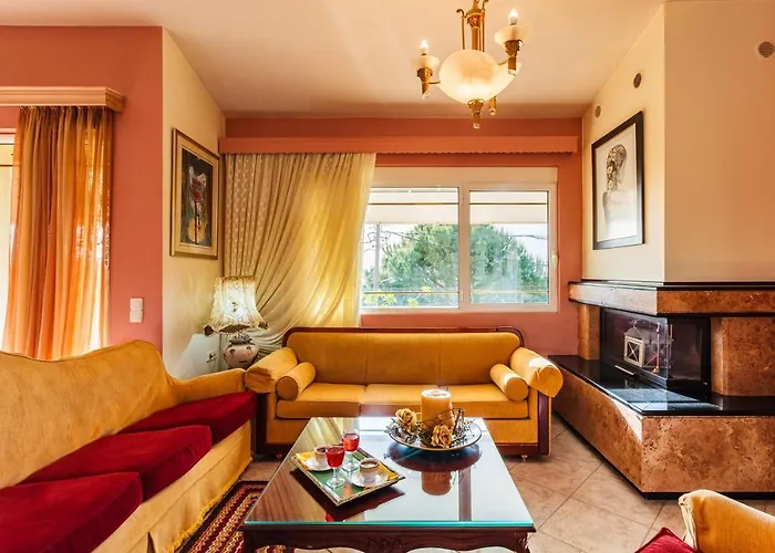 Vlassoula - Beachfront Luxury With Private Pool & Garden Heaven Vila *